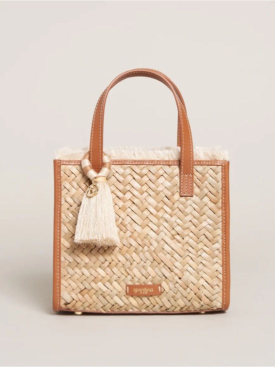Spartina 449 Handbags - Spartina 449 Straw Dune Satchel Crossbody bag